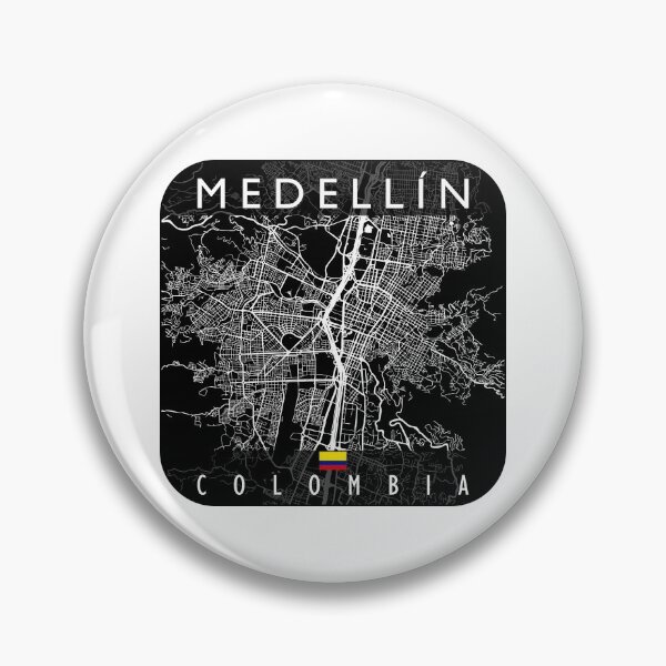 Item preview, MEDELLIN MAP COLOMBIA designed and sold by hatimelhag.
