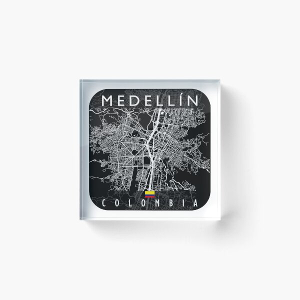 Item preview, MEDELLIN MAP COLOMBIA designed and sold by hatimelhag.