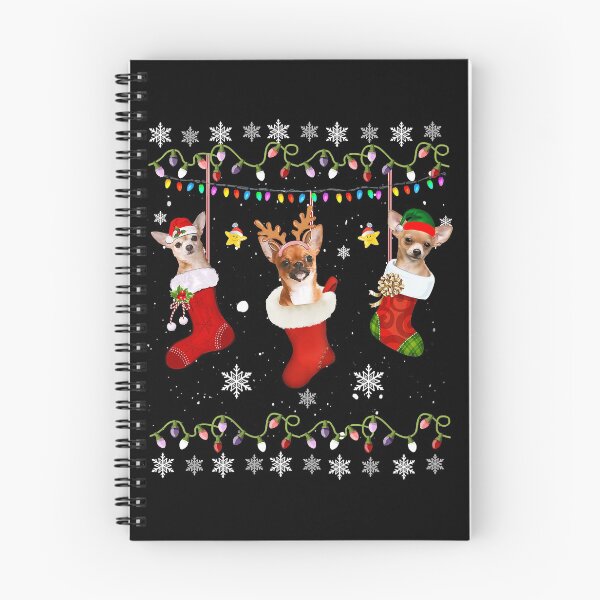 Item preview, Funny Chihuahua Christmas Socks Lights Dog Lover Xmas designed and sold by EleanorDuncan.