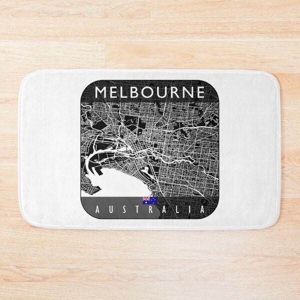 Item preview, MELBOURNE MAP AUSTRALIA designed and sold by hatimelhag.