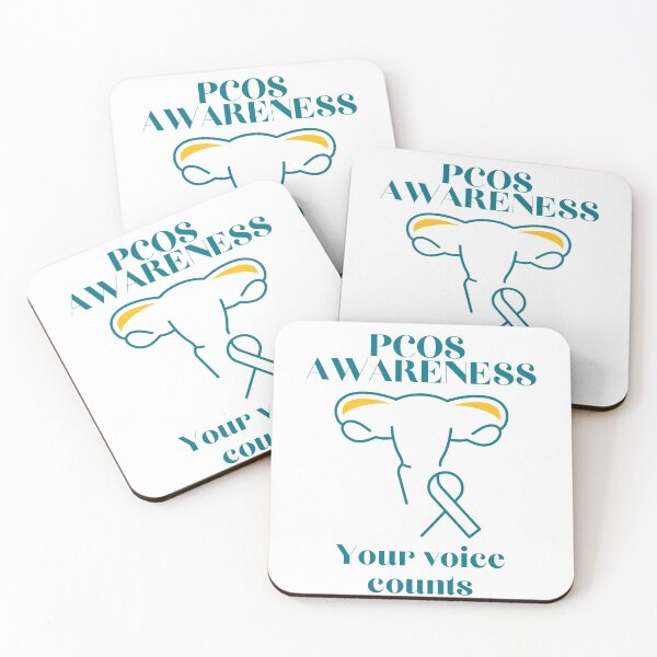 Item preview, PCOS Awareness, Your Voice Counts, PCOS Shirt, Polycystic Ovary Syndrome, PCOS Gifts designed and sold by HighEndLowCost.