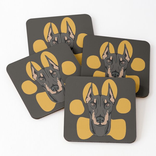 Item preview, Doberman with paw designed and sold by TCompton4.
