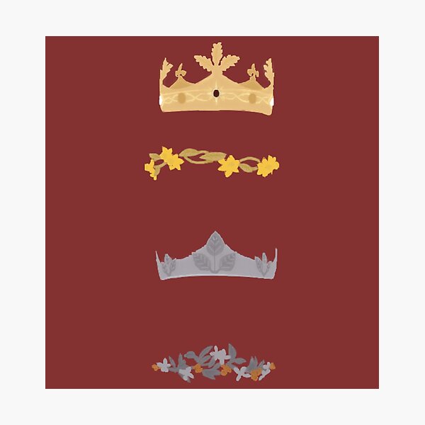 Pevensie Crowns Photographic Print