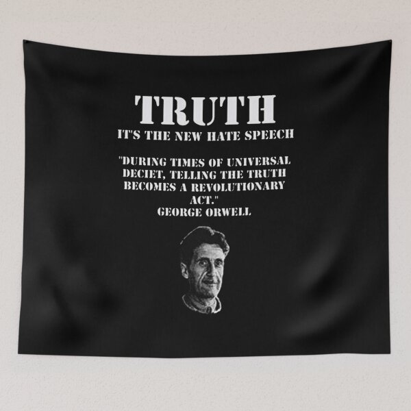 Artikelvorschau, George Orwell Redefreiheit Wahrheit Zitat 1984 Tierfarm entworfen und verkauft von NathanielHarvey.