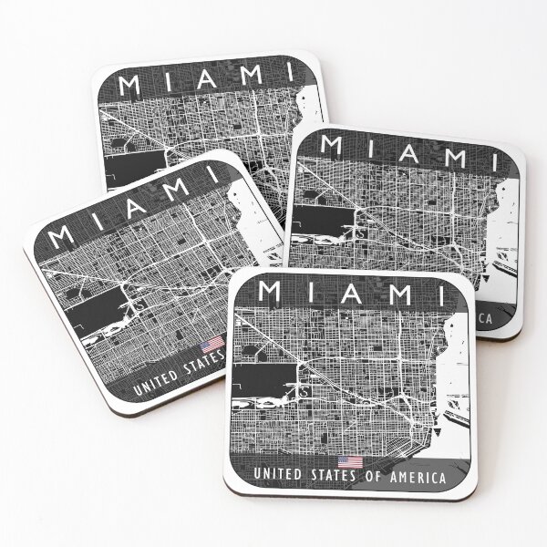 Item preview, MIAMI MAP USA designed and sold by hatimelhag.