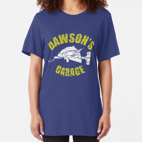 Dawson's Garage - Adventures in Babysitting Slim Fit T-Shirt