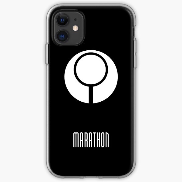 Marathon Logo - White iPhone Soft Case