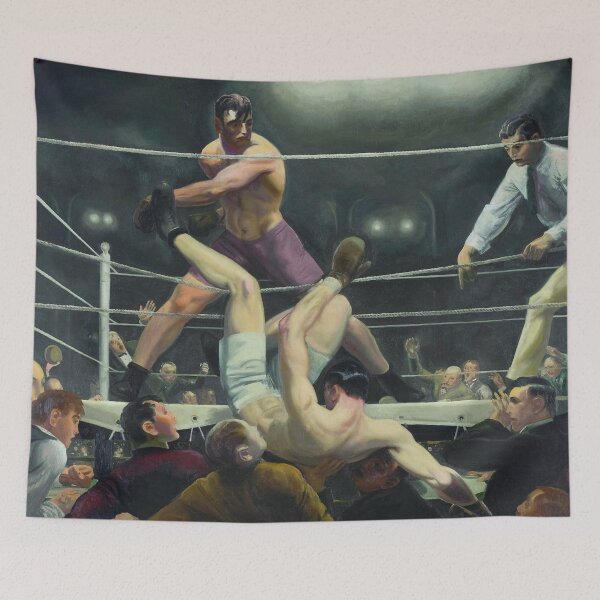 Item preview, George Bellows's George Dempsey and Firpo designed and sold by mosfunky.