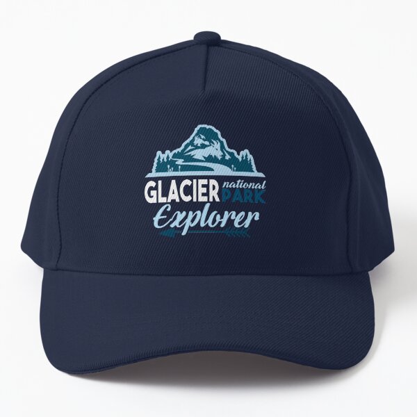 Glacier National Park Fitted Hat - PNW Apparel