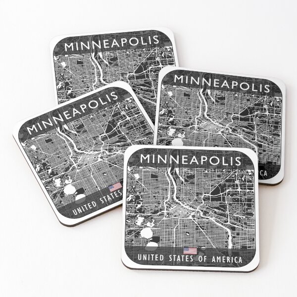 Item preview, MINNEAPOLIS MAP USA designed and sold by hatimelhag.