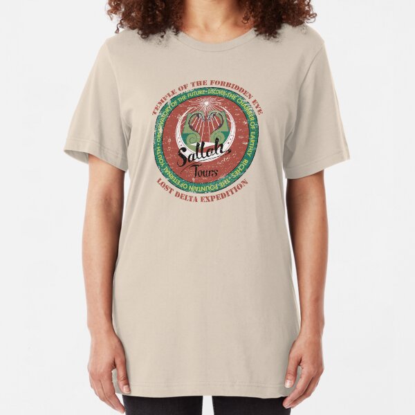 Sallah's Temple Tours Slim Fit T-Shirt