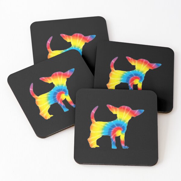 Item preview, Tie Dye Chihuahua Rainbow Print Dog Pup Hippie Peace designed and sold by EleanorDuncan.