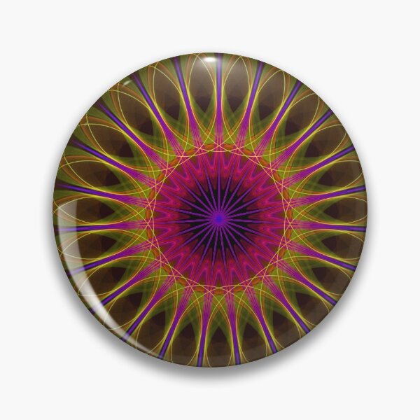 Artikelvorschau, Orange Torus Spike Mandala entworfen und verkauft von BelAnnGrey.