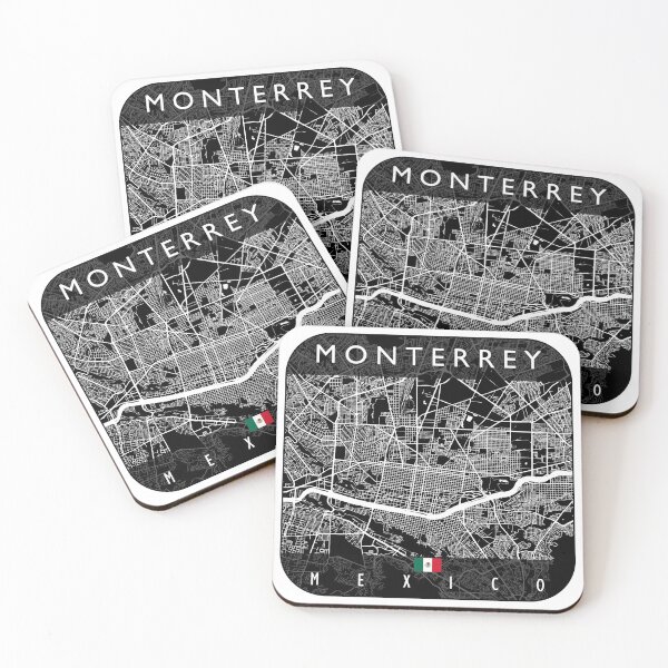 Item preview, MONTERREY MAP MEXICO designed and sold by hatimelhag.