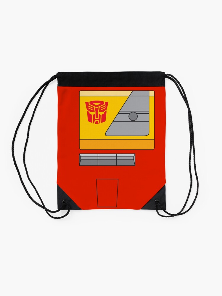 Thumbnail 2 of 3, Drawstring Bag, Blaster - Transformers 80s designed and sold by [g-ee-k] .com.