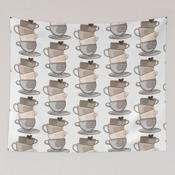 Item preview, Coffee Cups Heart designed and sold by missmann.