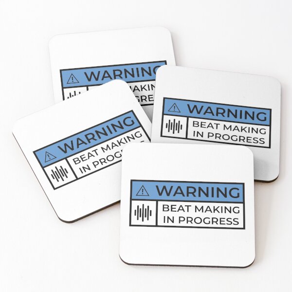 Item preview, Warning Beat Making in Progress designed and sold by sambarloww.