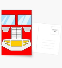 Optimus Prime - Transformers 80s Postcards