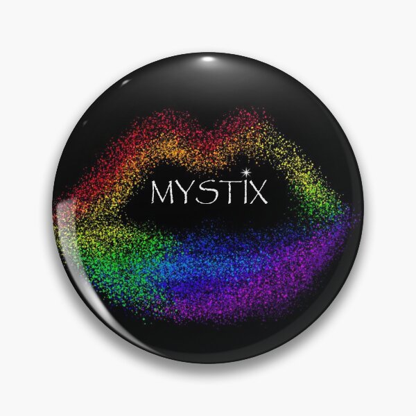 Item preview, Mystix brand rainbow abstract lips (KISS) designed and sold by MystixJack.