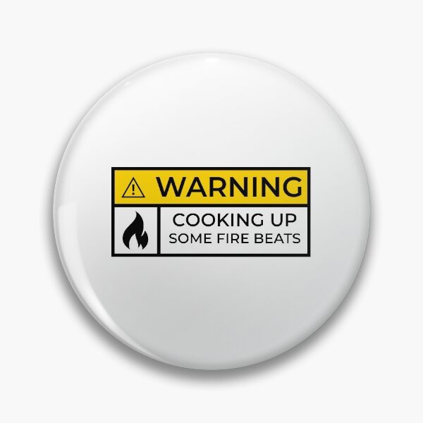 Item preview, Yellow Warning Beat Making in Progress designed and sold by sambarloww.