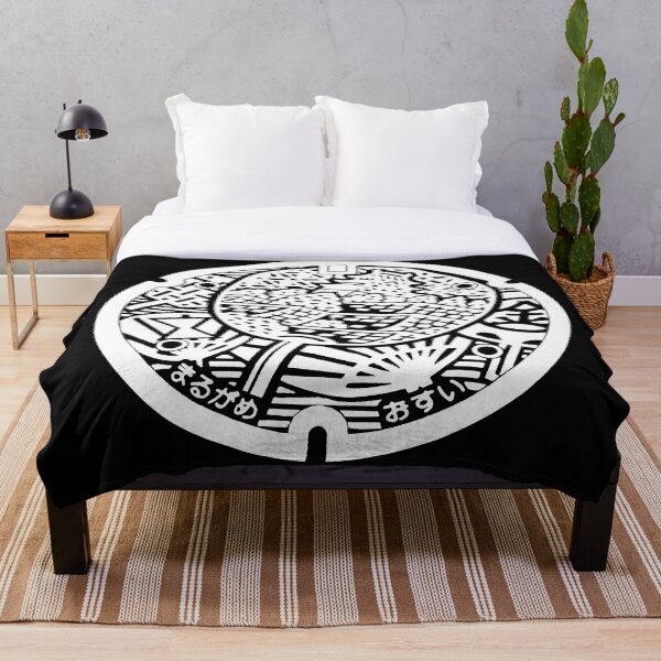 Item preview, Japanese castle ceremony on manhole designed and sold by mattraski.