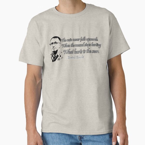 Item preview, Bertolt Brecht Quote designed and sold by Backstage by Leyzel.