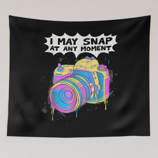 Item preview, I May Snap At Any Moment , Camera Photography  designed and sold by GodivaShop.