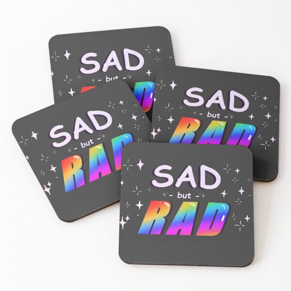 Item preview, Sad But Rad designed and sold by emmydrawsstuff.