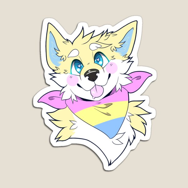 Pride Pack | Pansexual Pride Dog Magnet
