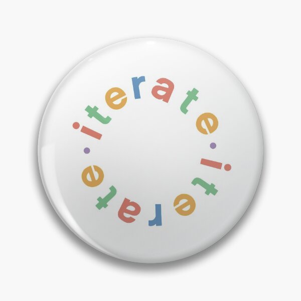 Item preview, Iterate UX Design UI Design Product Design Thinking designed and sold by richakulkarni.