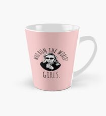 Hillary Clinton Who Run The World Tall Mug