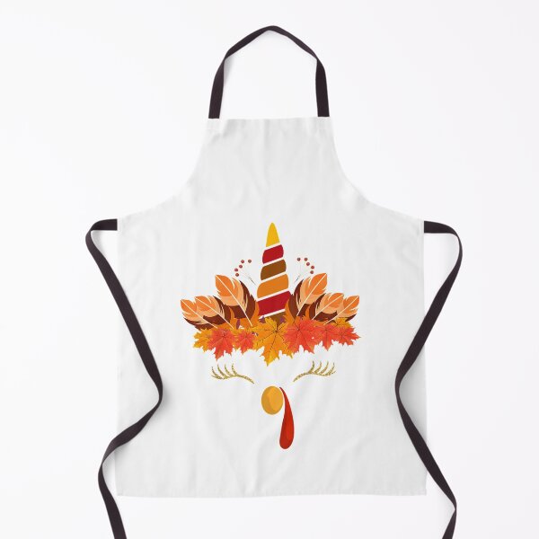 Item preview, Kids Unicorn Turkey Leaves Fall Autumn Thanksgiving Girls  designed and sold by GodivaShop.