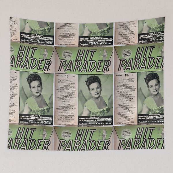 Item preview, Hit Parader, 1940's, music magazine,pop, jazz, big band, 40's  designed and sold by Vintaged.