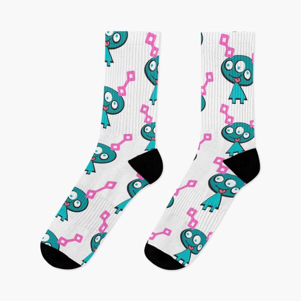 Item preview, Silly Teal and Pink Martian #Back to School 2021 designed and sold by GeoTeasters.