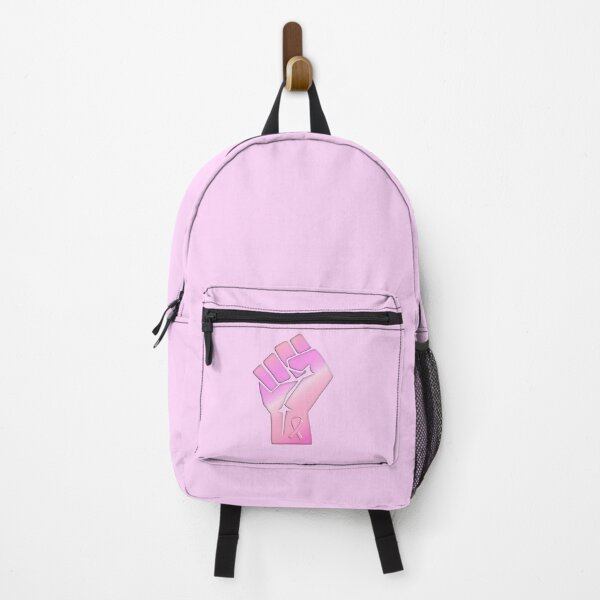 Item preview, Breast Cancer Awareness Ribbon (Fist) designed and sold by AbsurdlyEpic.