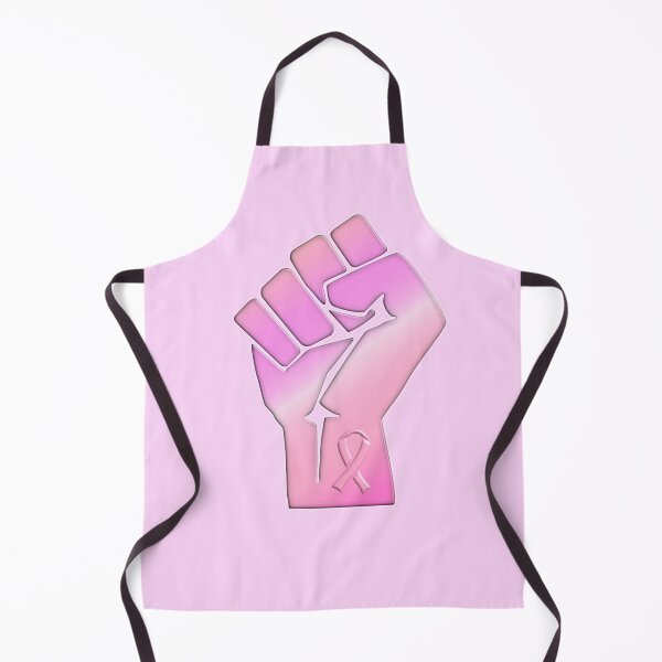 Item preview, Breast Cancer Awareness Ribbon (Fist) designed and sold by AbsurdlyEpic.