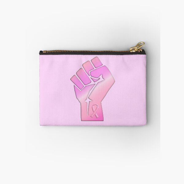 Item preview, Breast Cancer Awareness Ribbon (Fist) designed and sold by AbsurdlyEpic.