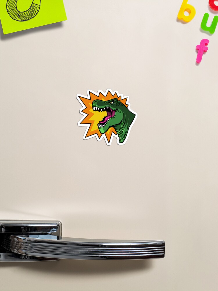 Vinyl Dinosaur Bumper Sticker- Food Chain Dinosaur Bumper Sticker