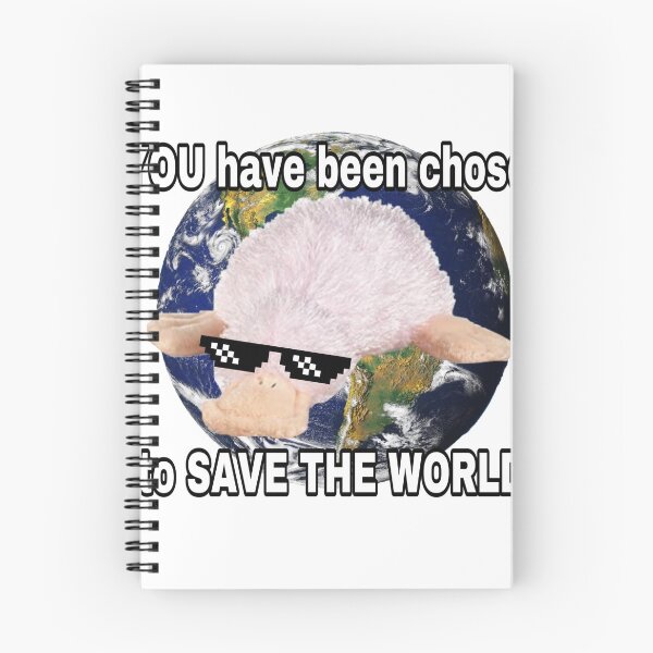 Item preview, Webkinz waddles YOU have been chosen to save the world meme designed and sold by dyslsexyia.