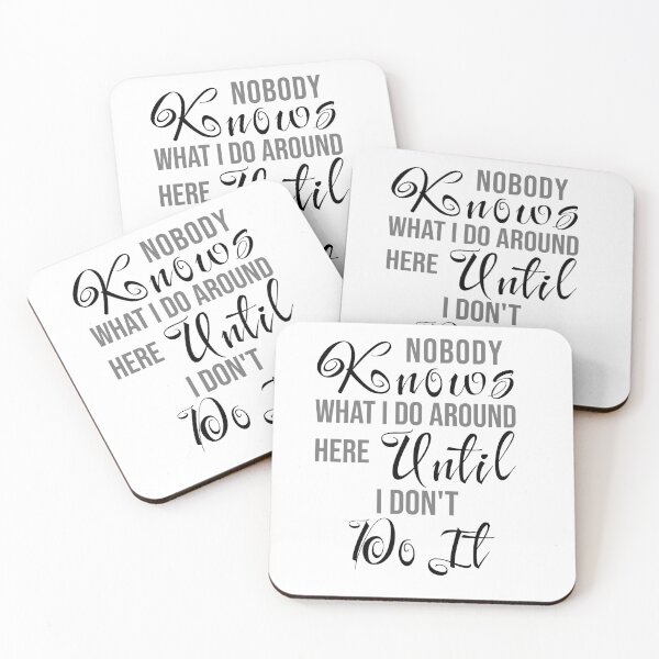 Item preview, Nobody Knows What I do designed and sold by lyncalabrese.