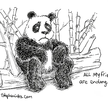 Artwork thumbnail, Endangered by stepheninks