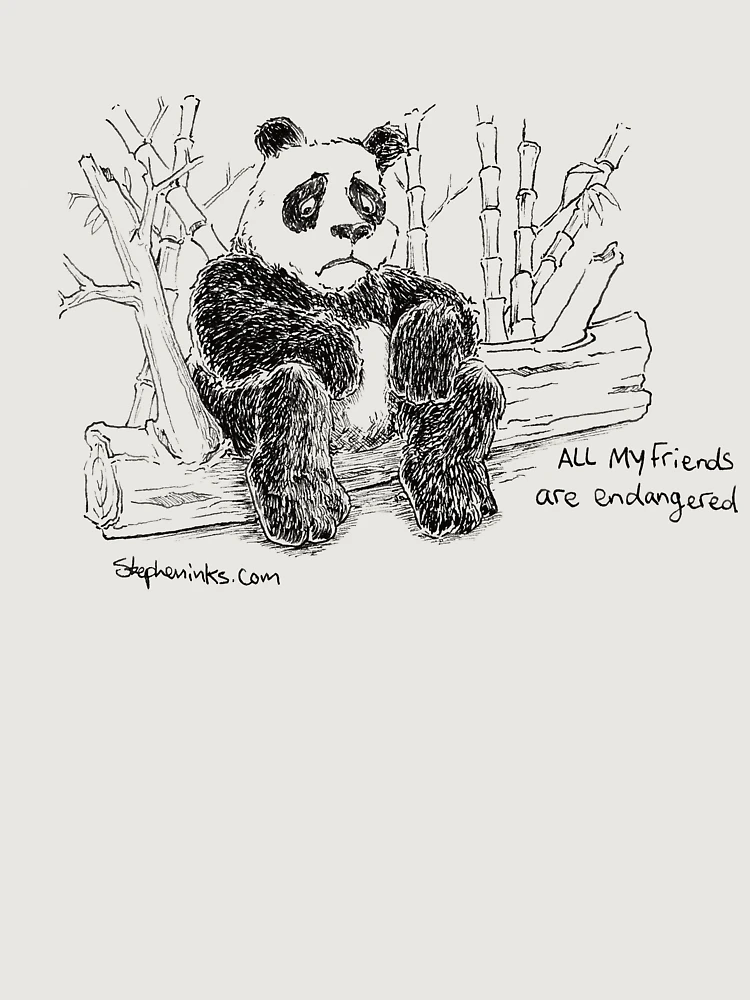 Thumbnail 6 of 6, Premium Oversized Hoodie, Endangered designed and sold by stepheninks.