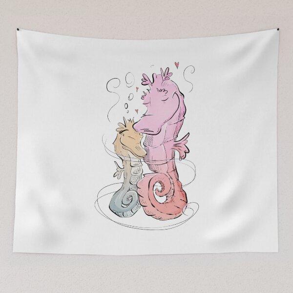 Item preview, Loving Seahorses designed and sold by Jason's Doodles.