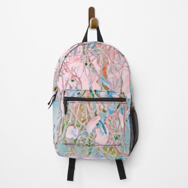 Item preview, Gorgeous abstract twigs and leaves in pretty in pink designed and sold by Boho Contessa.