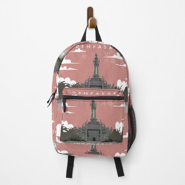 Item preview, Denpasar, Indonesia - Retro travel minimalistic poster designed and sold by GreekTavern1979.
