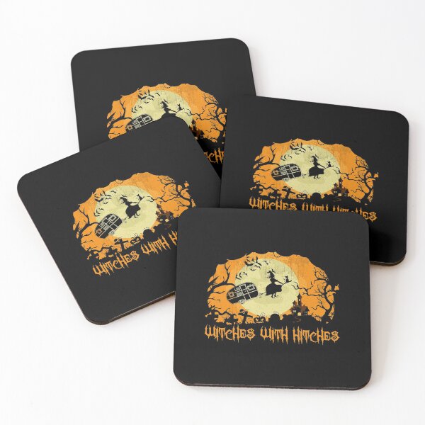 Item preview, Witches With Hitches Funny Halloween Camping Inspired Moon designed and sold by kandelal.