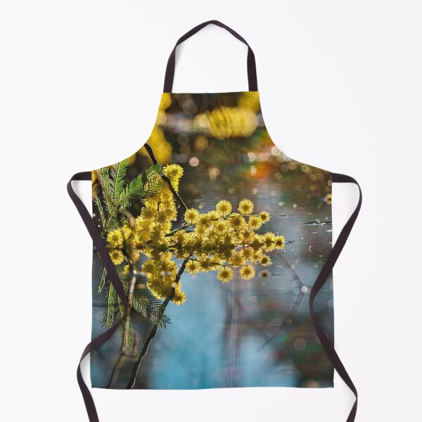 Item preview, Golden Wattle Bits on the Pond #1 designed and sold by FigTreeMagick.