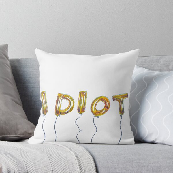 Item preview, Idiot Metallic Balloons designed and sold by seascallop.