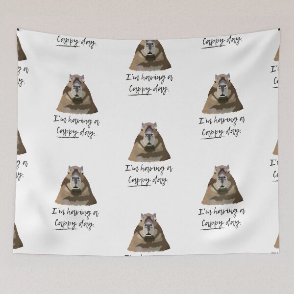 Item preview, I'm having a Cappy day designed and sold by AnimalBubble.