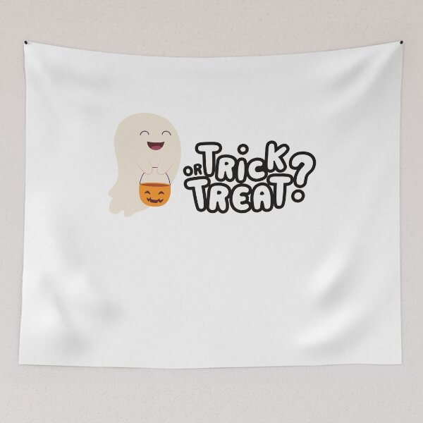 Item preview, Cute ghost Trick or Treat | Halloween Party designed and sold by PuTaTeeShop.